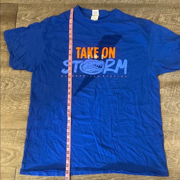 Delta Florida Gators Graphic NCAA Orange & Blue Graphic Tee XL FLORIDA The Swamp - Picture 2 of 6